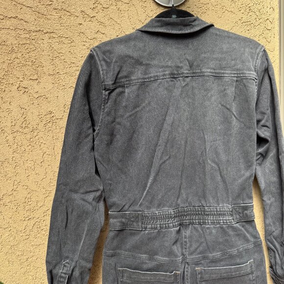 Wildfang Long Sleeve Coverall - The Essential Denim High Waisted - Picture 4 of 7
